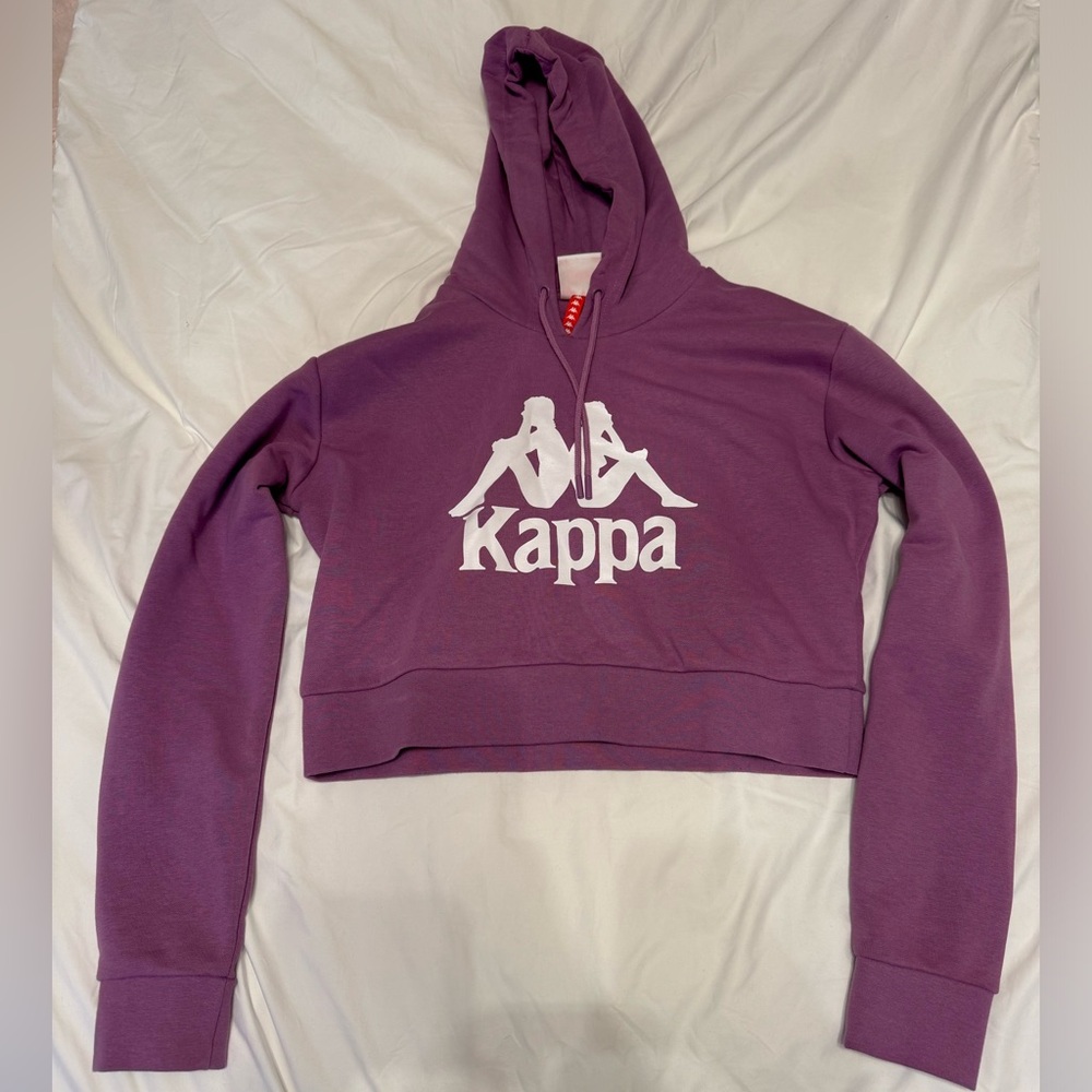 Kappa crop hoodie